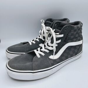 Vans Men's Gray High Top Sneakers 11.5